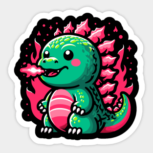 Godzilla Sticker